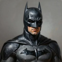 An ultra-realistic portrait painting of Batman in the style of Alex Ross. 4K. Ultra-realistic. Extremely detailed. Epic lighting. Award-winning