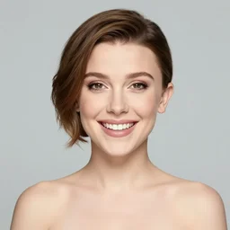 Portrait of Happy Millie Bobby Brown by Yoji Shinkawa