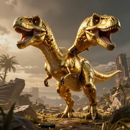 golden nessy dinosaur apex legends