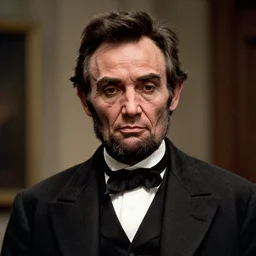 billy bob thornton as abraham lincoln, united states president 1 8 6 6, still from the godfather ( 2 )