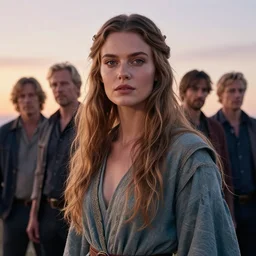 photographic portrait of a stunningly beautiful norse renaissance female in soft dreamy light at sunset, contemporary fashion shoot, by edward robert hughes, annie leibovitz and steve mccurry, david lazar, jimmy nelsson, breathtaking, 8 k resolution, extremely detailed, beautiful, establishing shot, artistic, hyperrealistic, beautiful face, octane render