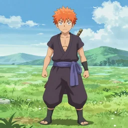 Ogun character from Enen no Shouboutai as a real person