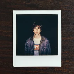 An old Polaroid photograph of Mike from Stranger Things