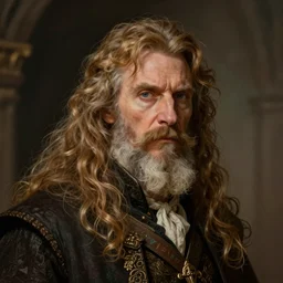 a super detailed headshot of a fantasy alchemist in his 4 0's, epic character art, volumetric lighting, art by tim hildebrandt, gerald brom, frank frazetta