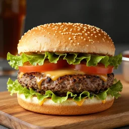 a hamburger in ray x image