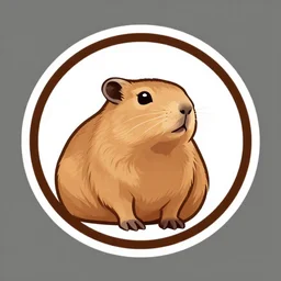 circular logo of a stylized muad'dib jerboa from dune