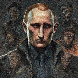 a study of cell shaded scary portrait of a cyborg putin  as Borderlands 3 concept art, llustration, post grunge, concept art by josan gonzales and wlop, by james jean, Victo ngai, David Rubín, Mike Mignola, Laurie Greasley, highly detailed, sharp focus, alien, Trending on Artstation, HQ, deviantart, art by artgem