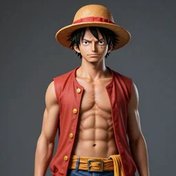 photo of monkey d. luffy in real life, portrait photography by annie leibovitz, stanley kubrick, volumetric lighting, mid shot, rule of thirds, highly detailed, 4 k, hdr, smooth, sharp focus, anatomically correct, beautiful, perfect,