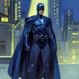 Magneto from the X-Men by Edward Hopper