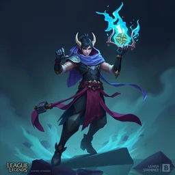shen minimalist arcane league of legends wild rift hero champions tank support marksman mage fighter assassin, design by lois van baarle by sung choi by john kirby