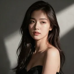 lee jin - eun by jesper ejsing, rule of thirds, seductive look, beautiful