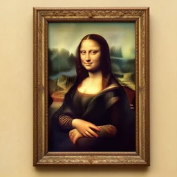 the mona lisa, restored