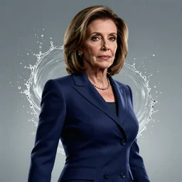 nancy pelosi in gears of war, splash art, movie still, cinematic lighting, detailed face, dramatic, octane render, long lens, shallow depth of field, bokeh, anamorphic lens flare, 8 k, hyper detailed, 3 5 mm film grain