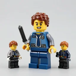 lar - a - mago fbi raid lego set