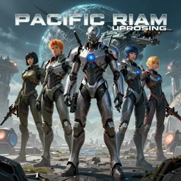 pacific rim uprising world, highly detailed, trending on artstation, art by vladimir motsar and emika lightweaver and nicholas cort and paul pepera