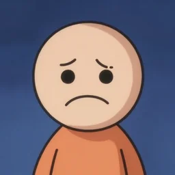 sad face of end dream
