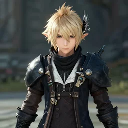 a FFXIV character. Final Fantasy 14, portrait, video game screenshot, highly detailed