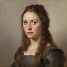 oil portrait of aloy from horizon zero dawn, unspeakably beautiful, graceful, striking eyes, by hans holbein