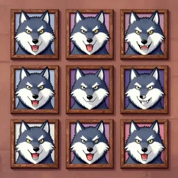 british wolf frames gaster undertale for crimes
