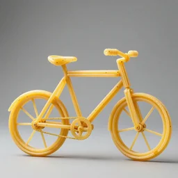 bicycle made of spaghetti, high quality, photo