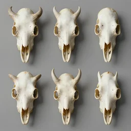 style sheets, animal bones bird head