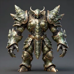 armoured warrior oyster humanoid monster, symmetrical, highly detailed, digital art, clam themed armour, sharp focus, trending on art station, ambient lighting, kentaro miura art style