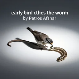early bird catches the worm by Petros Afshar