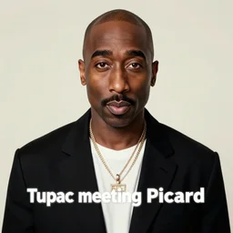 “Tupac meeting Picard”