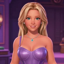 tonemapped britney spears by pixar