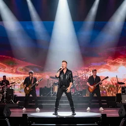 westlife on stage