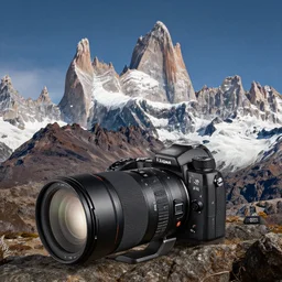 4 k hd, high detail photograph of andes mountains, shot with sigma f / 4. 2, 2 5 0 mm sharp lens, wide shot, volumetric lighting, high level texture render, unreal engine