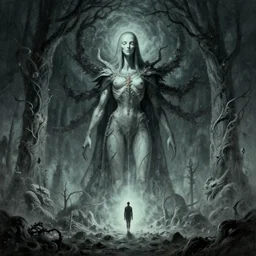 realm of forgotten dreams, hr giger, greg rutkowski, artstation