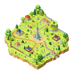 isometric crono cross map