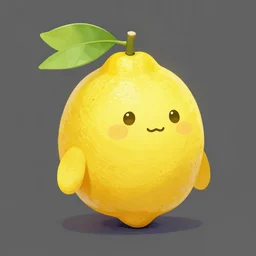 lemon fruit humanized trending on artstation, painted by greg rutkowski