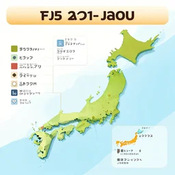 a diograma of japan