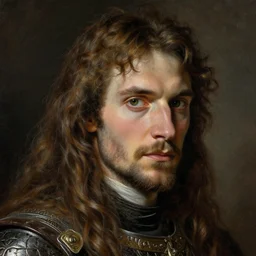 arthur pendragon portrait, highly detailed, very intricate, cinematic lighting, closeup painted portrait, by donato giancola and rossdraws and magali villenueve, featured on artstation