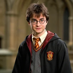 harry potter, realistic, 8 k, extremely detailed, cgi, trending on artstation, hyper - realistic render, by greg rutkowski