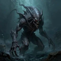 cthulhu emerging from the sea, creature, horror, darkness, fantasy, intricate, highly detailed, digital painting, artstation, concept art, matte, sharp focus, illustration, art by piotr jablonski