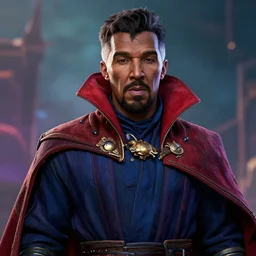 kanye west as doctor strange, 3 d render, hyper realistic, detailed, portrait, ruan jia, by wlop, scifi, fanstasy, magic, the gathering, hyper detailed