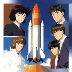 a space rocket from akira, graduation album cover color palette by martine johanna and simon stalenhag and chie yoshii and casey weldon and wlop ornate, dynamic, particulate, rich colors, intricate, elegant, highly detailed, vogue, harper's bazaar art, fashion magazine, smooth, sharp focus, 8 k