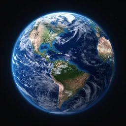 earth in space digital art synthwave detailed sharp focus synthwave art aesthetic octane render raw cinematic trending on artstation, highly detailed