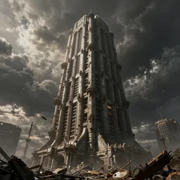 The final tower of humanity, apocalypse