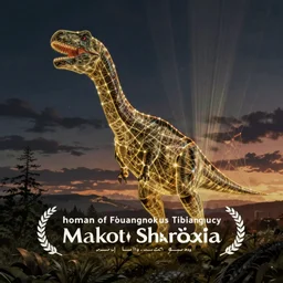 laser dinosaurs by makoto shinkai