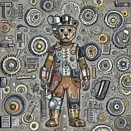 Freddy fazbear steampunk