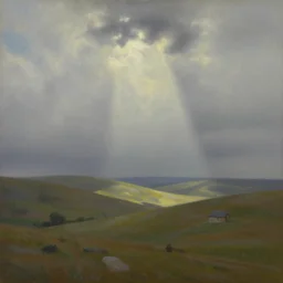 Rickroll, oil painting