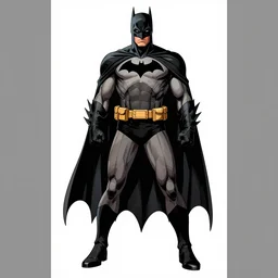 batman design by Lee Bermejo, full body