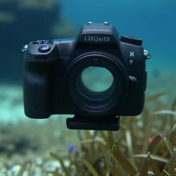 letterbox underwater, sharp focus shallow depth of field 8 k dslr