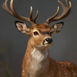 portrait of female furry deer, low angle, zootopia, fantasy, intricate, cinematic lighting, highly detailed, digital painting, artstation, concept art, smooth, sharp focus, illustration, art by artgerm and greg rutkowski and alphonse mucha
