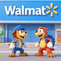 Walmart, Spyro gameplay