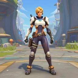 jerma985 in overwatch, full body, wide shot, portrait, unreal engine, in game screenshot, high definition, detailed